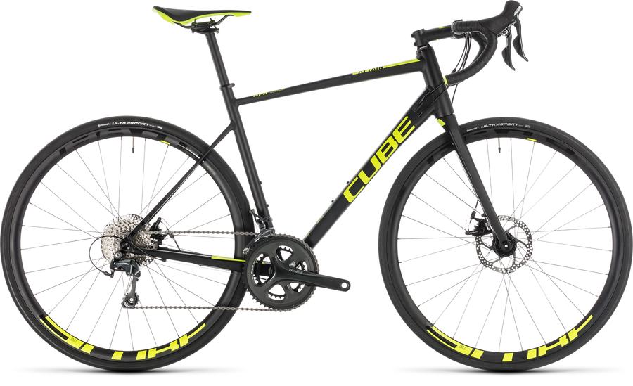 Dviratis Cube Attain Race Disc